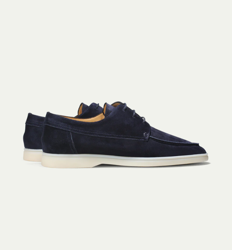 Fabian | Men's Suede Lace-Up Moccasin Shoes