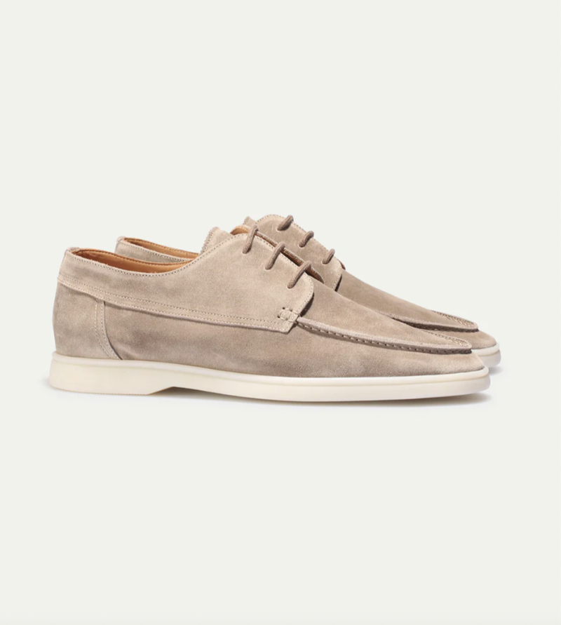 Fabian | Men's Suede Lace-Up Moccasin Shoes