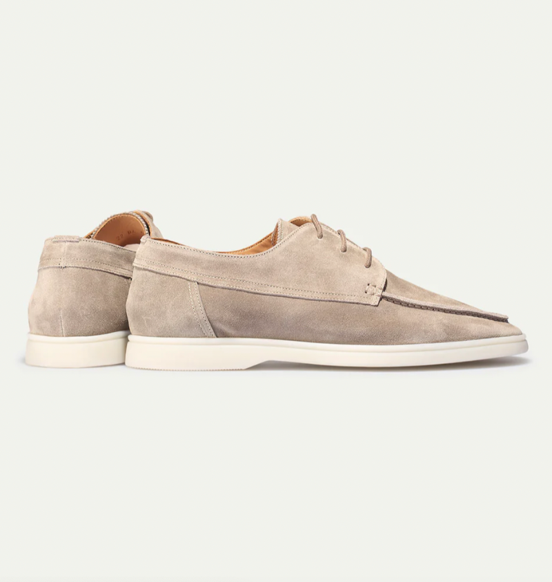 Fabian | Men's Suede Lace-Up Moccasin Shoes