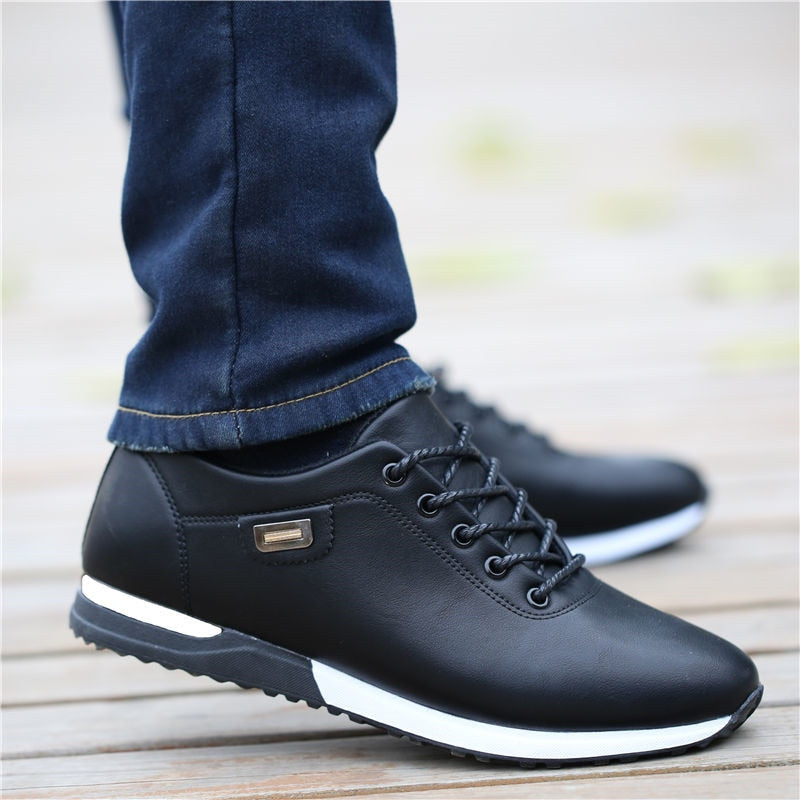 Vincent Men's Leather Athletic Shoes