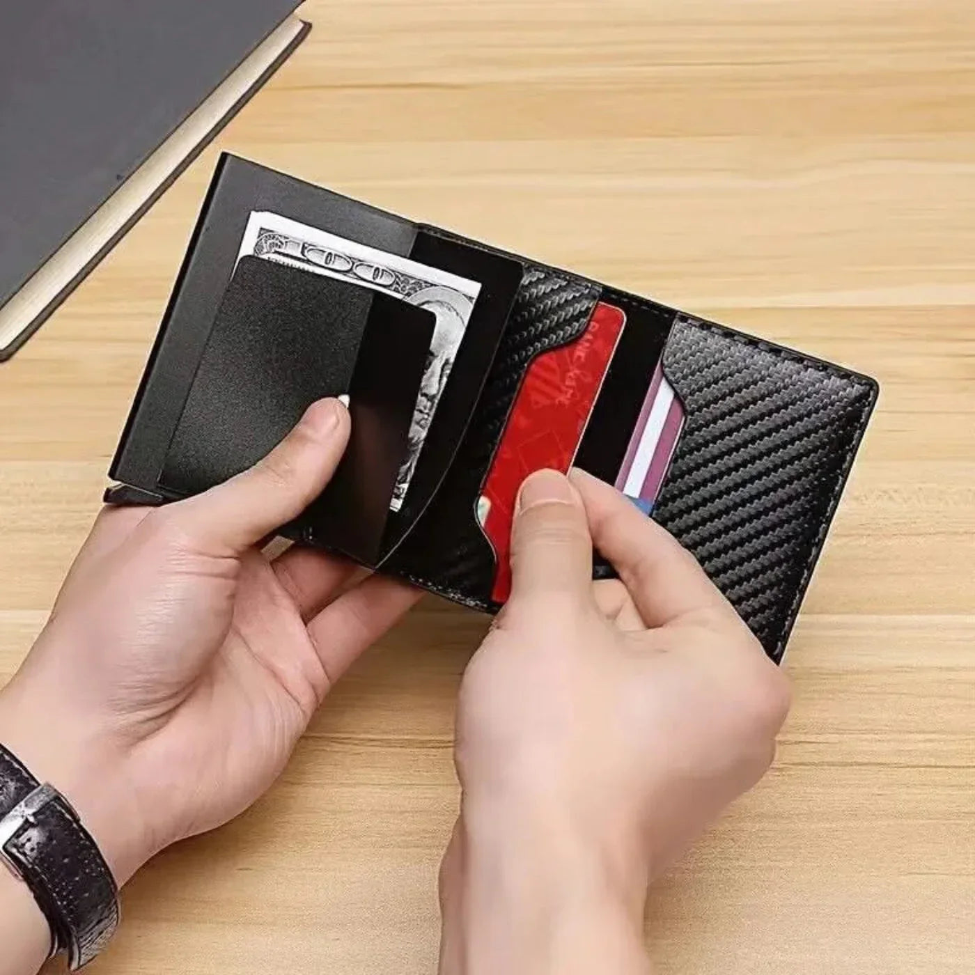 Sol | Premium RFID-Blocking Leather Wallet for Men