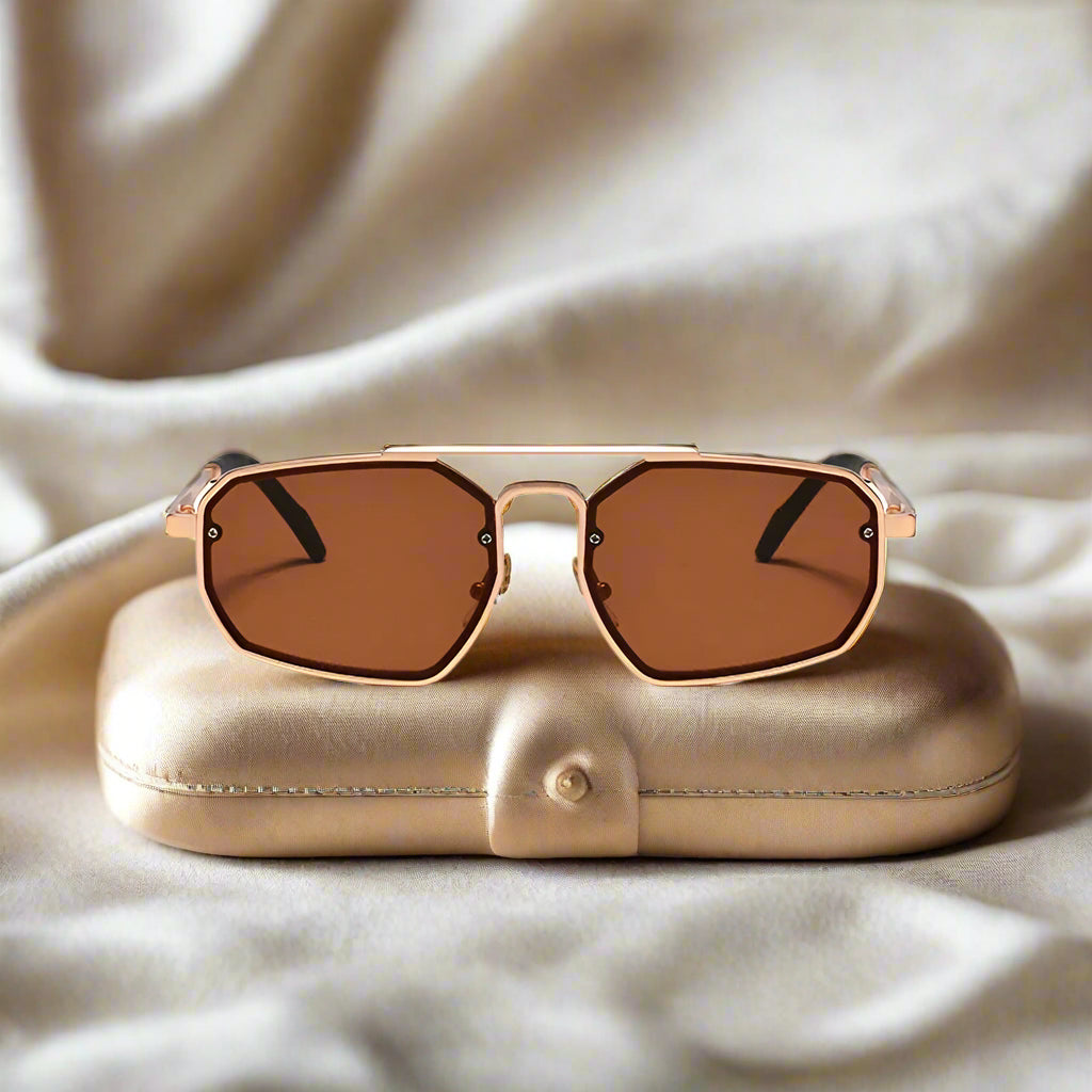 Coastline - Retro Steampunk Sunglasses for Men-Modavendi