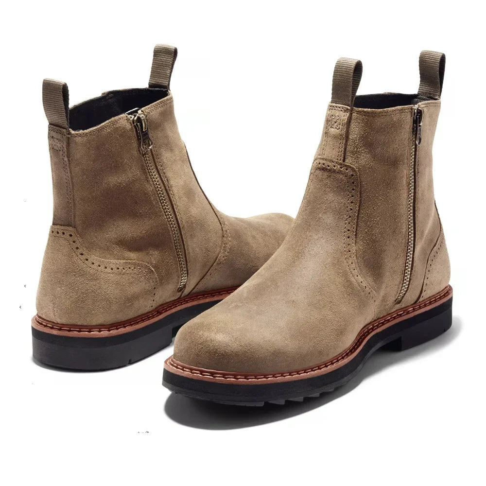 Adler - Artisan Crafted Retro Leather Chelsea Boots for Men-Modavendi