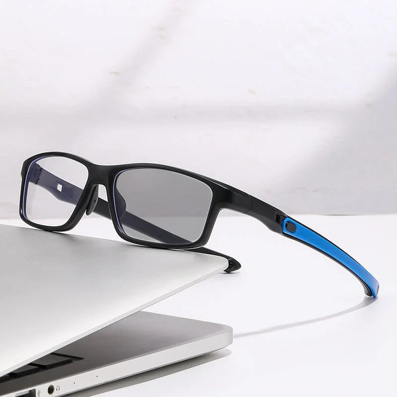Ashton | TR90 Multifocal Photochromic Reading Glasses Featuring Blue Light Blocking Technology