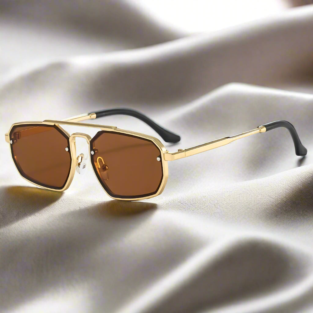 Coastline - Retro Steampunk Sunglasses for Men-Modavendi