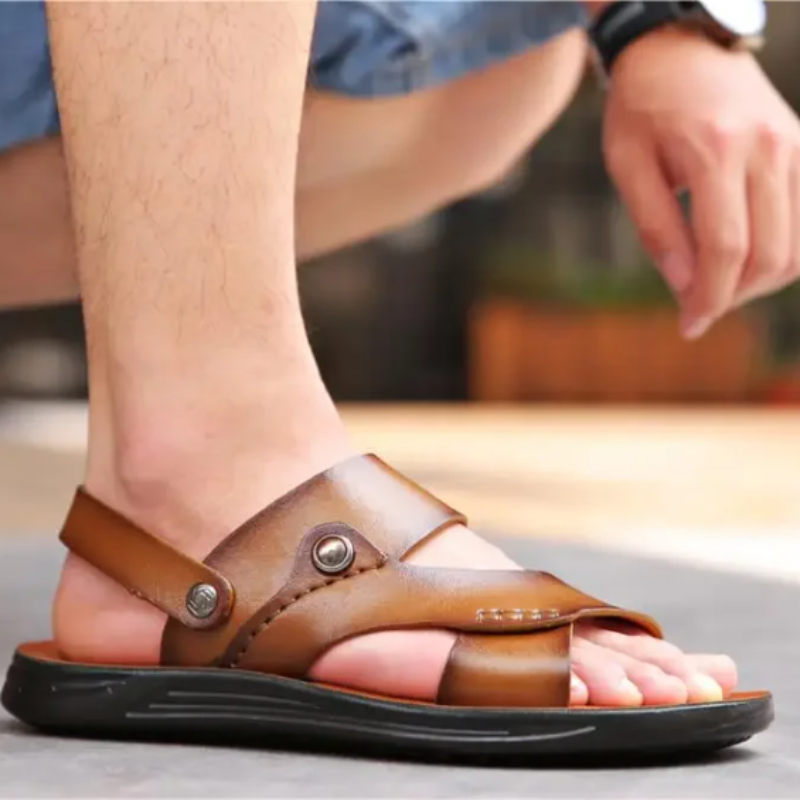Ezra - Stylish Casual Genuine Leather Sandals