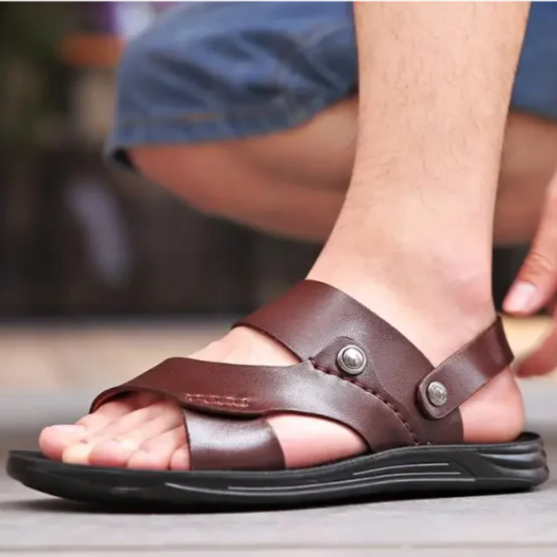 Ezra - Stylish Casual Genuine Leather Sandals