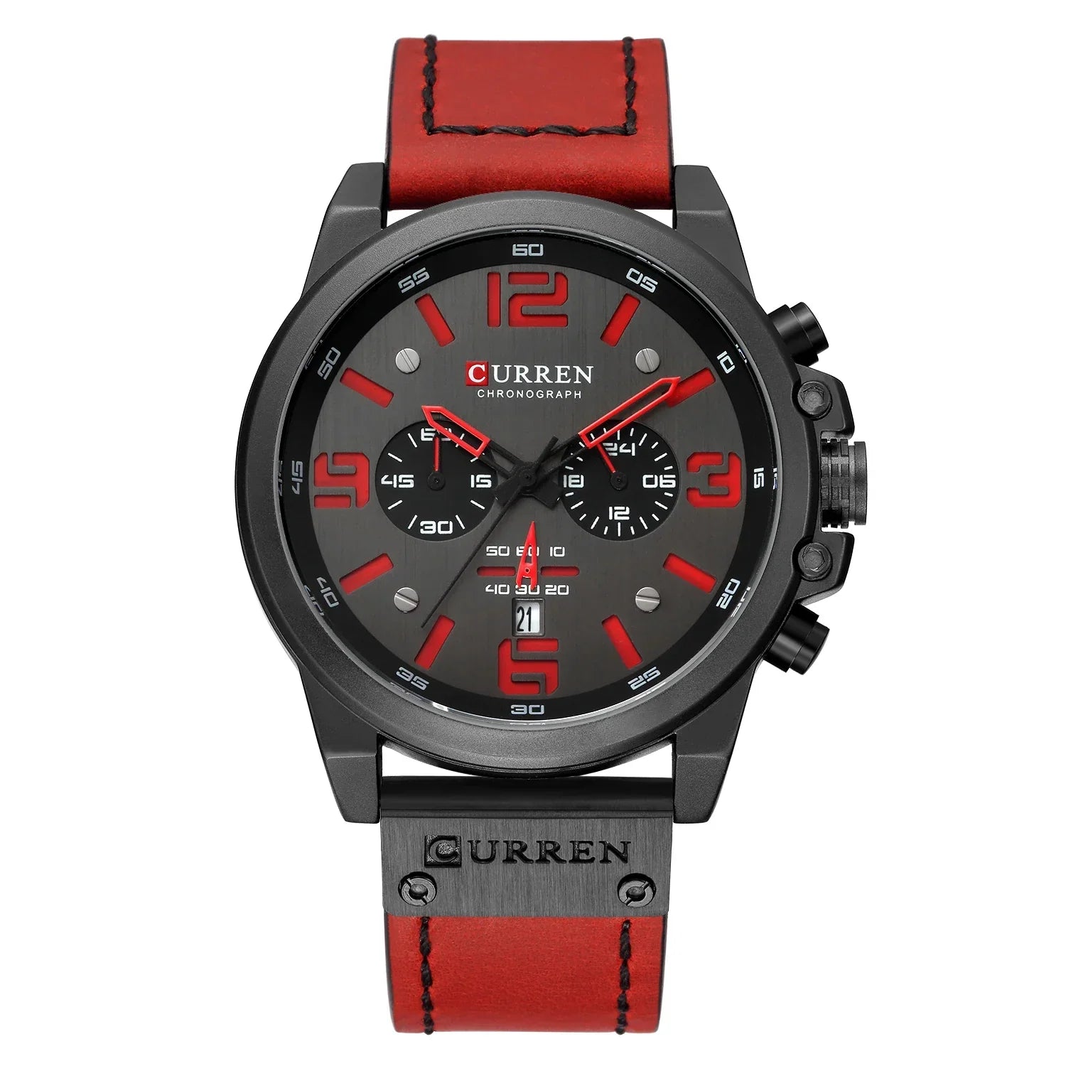 Juniper Men's Luxury Waterproof Leather Quartz Watch