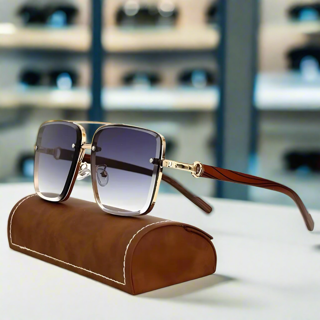 Cali | Classic Window-Style UV Protection Shades for Men - Ideal for Summer Wear-Modavendi