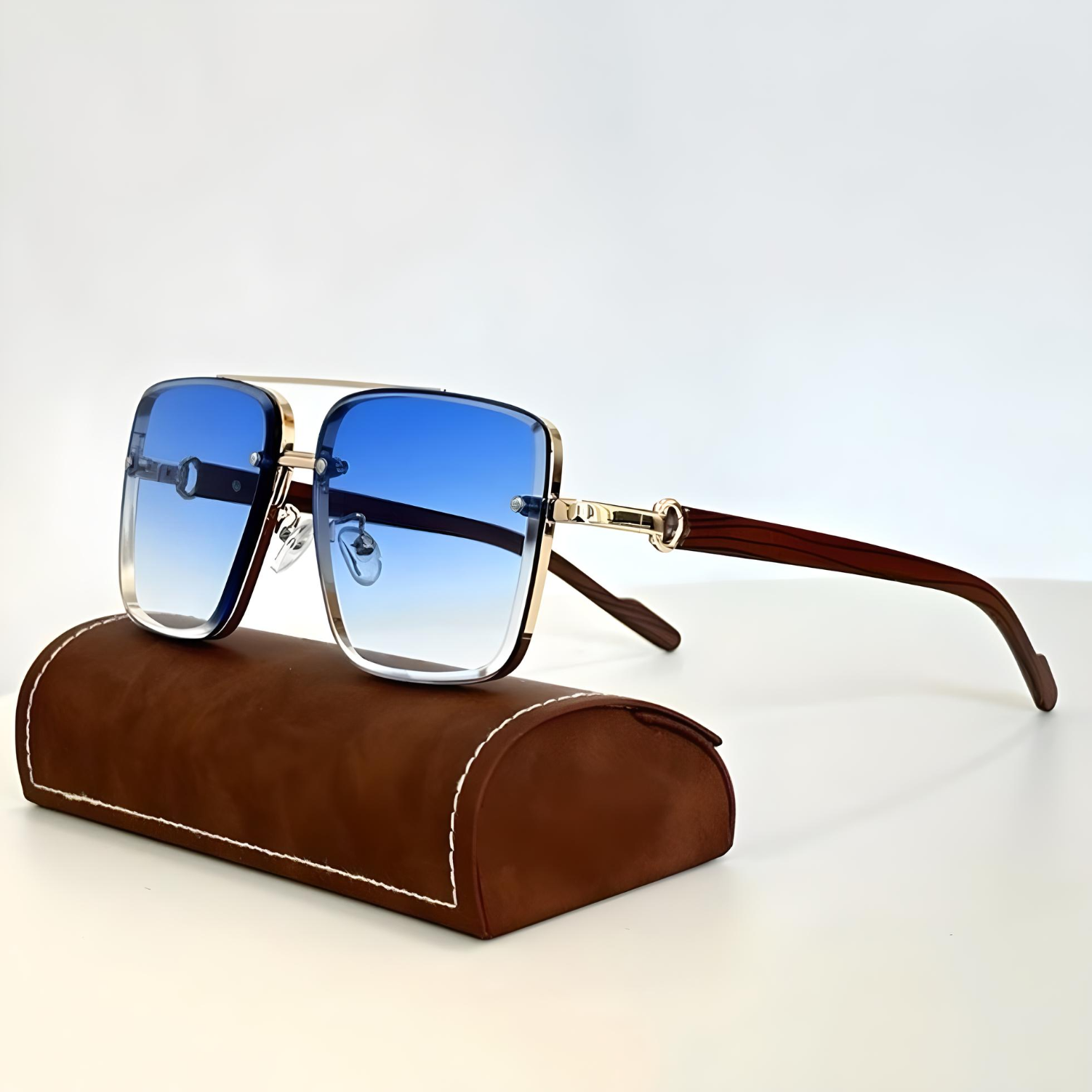 Cali | Classic Window-Style UV Protection Shades for Men - Ideal for Summer Wear