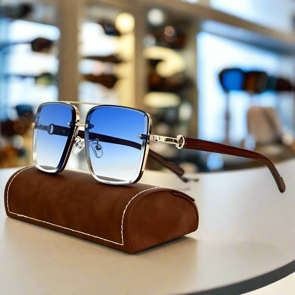Cali | Classic Window-Style UV Protection Shades for Men - Ideal for Summer Wear-Modavendi