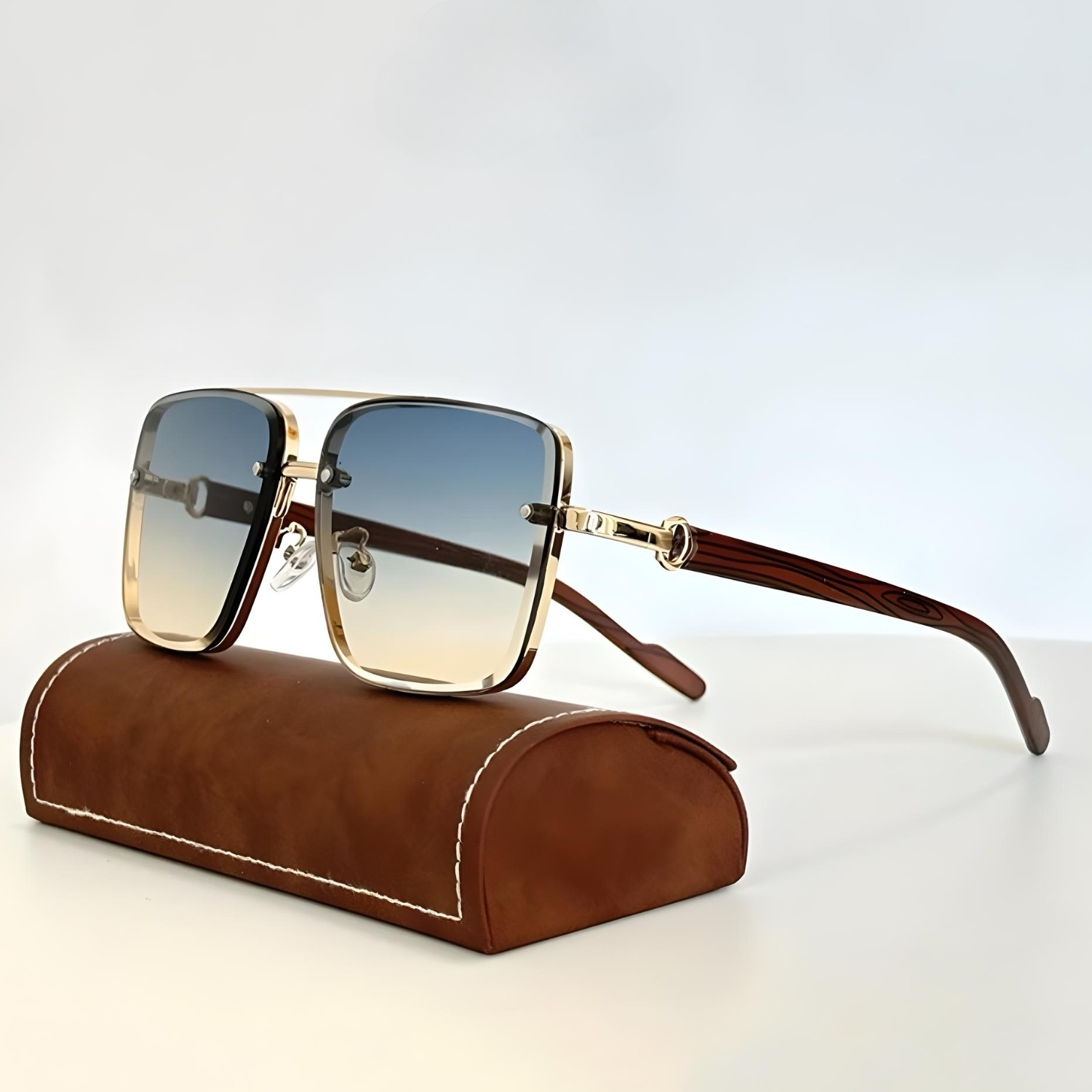 Cali | Classic Window-Style UV Protection Shades for Men - Ideal for Summer Wear