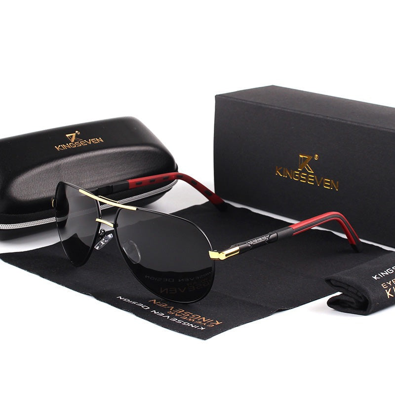 Kingseven Polarized Designer Sunglasses UV400 Lightweight Stylish Men's Eyewear