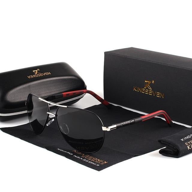 Kingseven Polarized Designer Sunglasses UV400 Lightweight Stylish Men's Eyewear