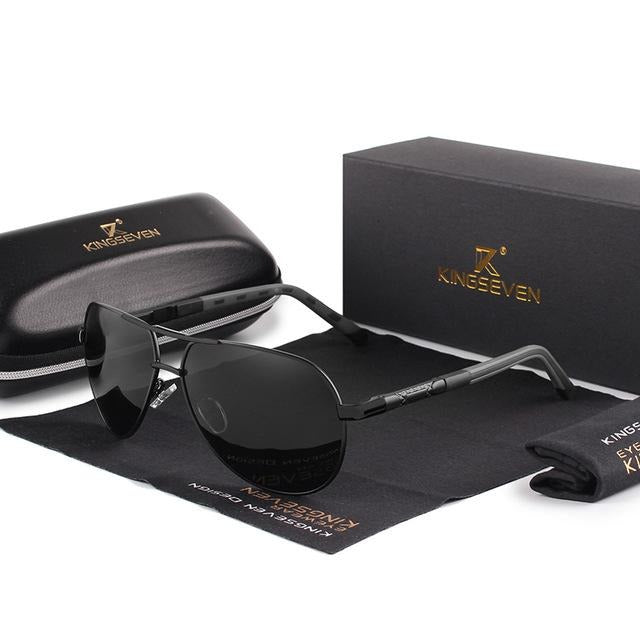 Kingseven Polarized Designer Sunglasses UV400 Lightweight Stylish Men's Eyewear