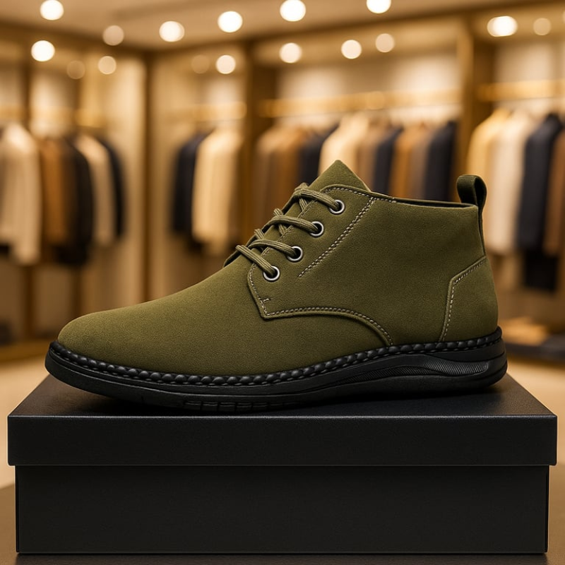 Atlas - Men's Casual Lace-Up Suede Chelsea Boots-Modavendi