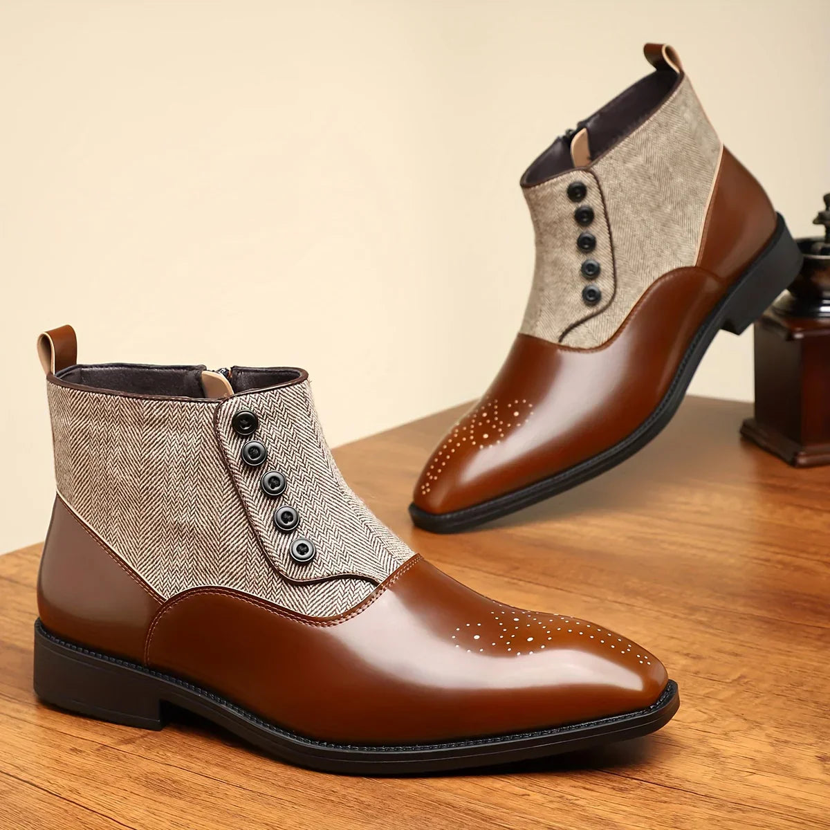Rupert | Chelsea Leather Ankle Boots