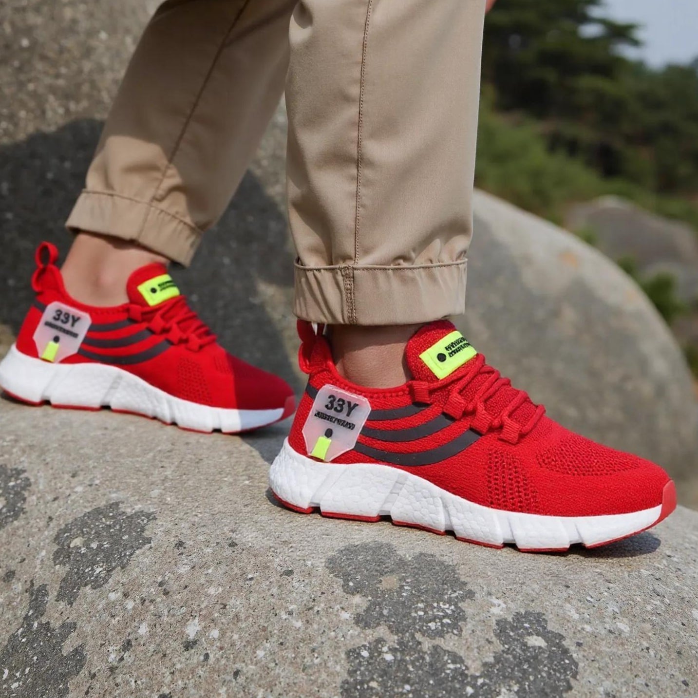 Alcaraz 33Y | Men's Breathable Casual Mesh Sneakers