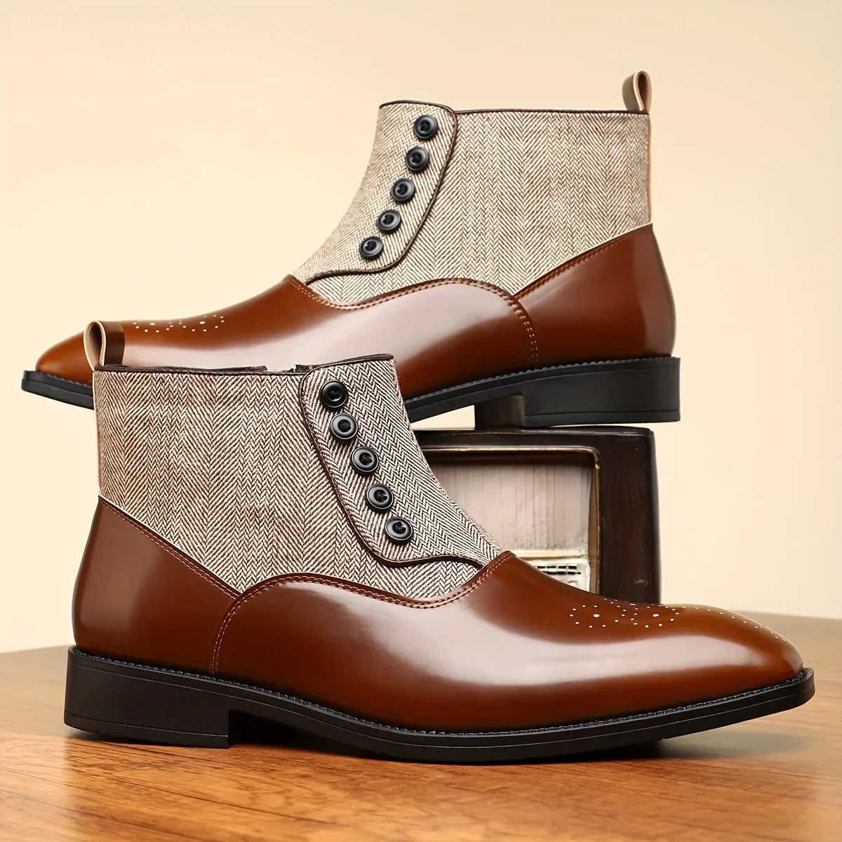 Rupert | Chelsea Leather Ankle Boots