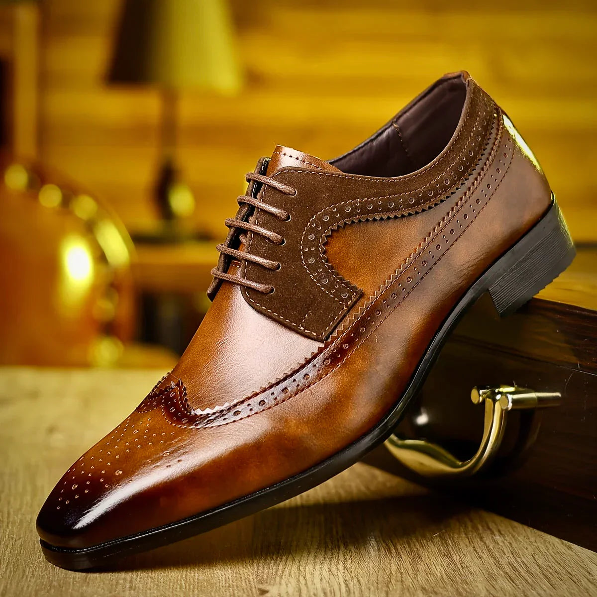 Constantine Men's Leather Dress Shoes