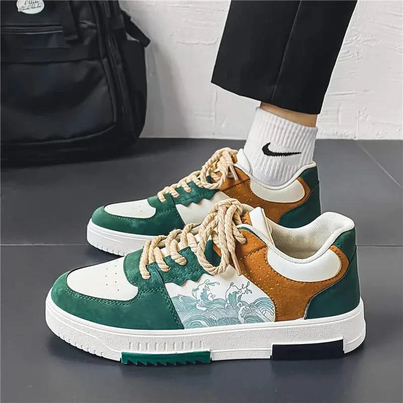 Valencia | Men's Trendy Lace-Up Shoes with Slip-Resistant Design