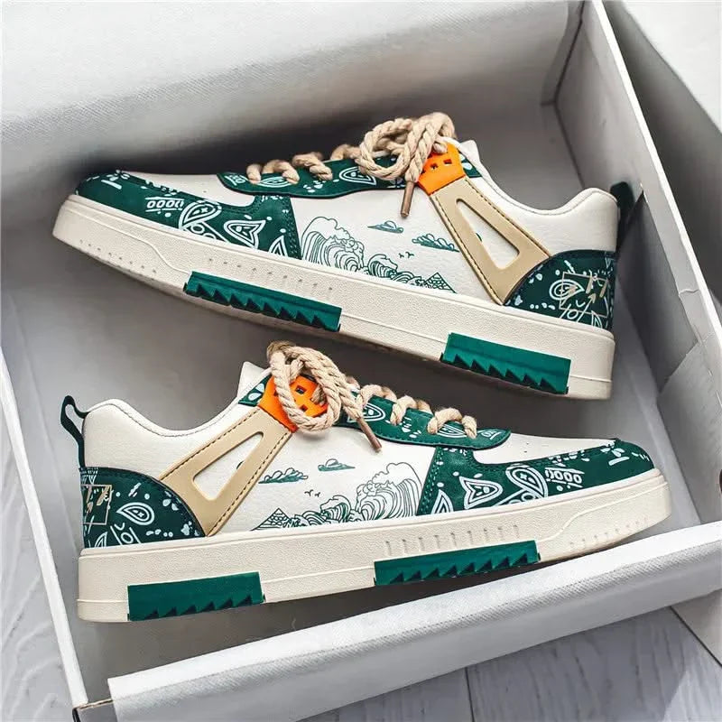 Valencia | Men's Trendy Lace-Up Shoes with Slip-Resistant Design