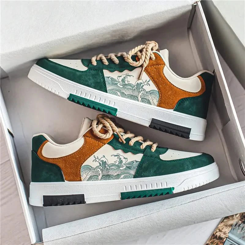 Valencia | Men's Trendy Lace-Up Shoes with Slip-Resistant Design
