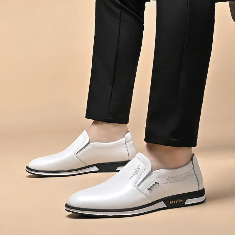 Bilbao | Luxury Leather Men's Loafers - Designer Moccasins