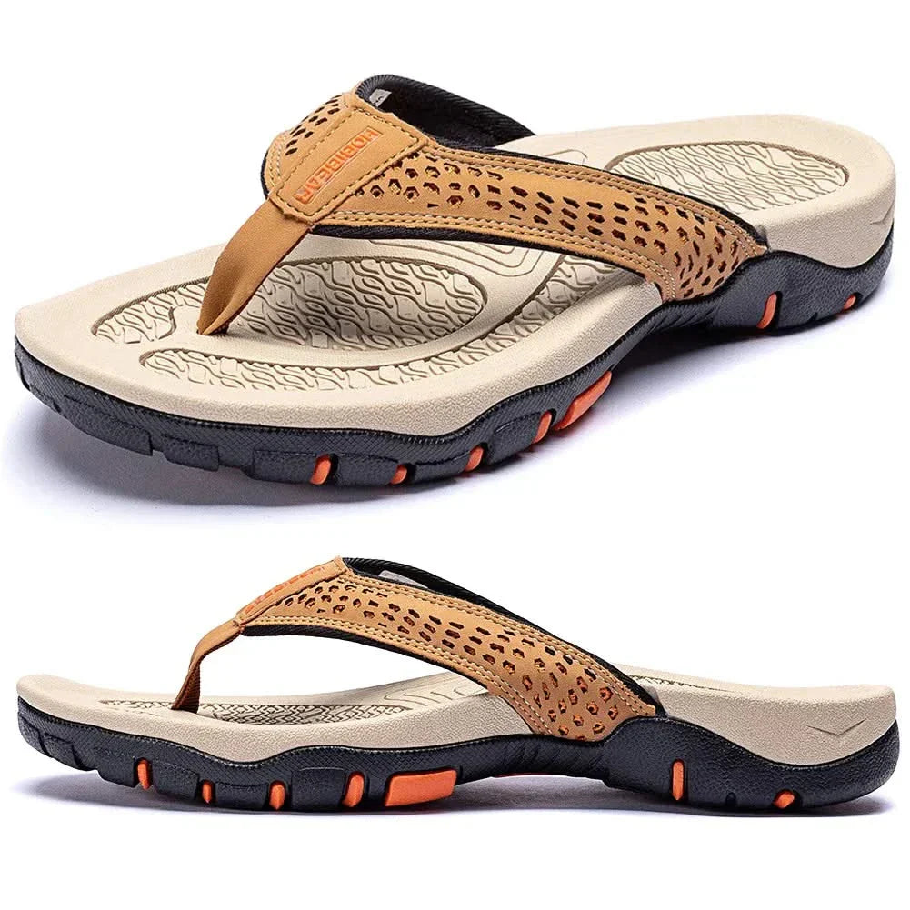 Vintage-Inspired Men's Flip Flops