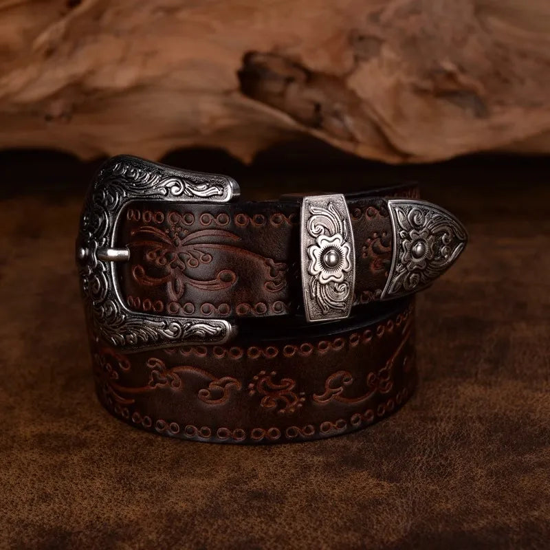 Knoxville Men's Western-Inspired Belt