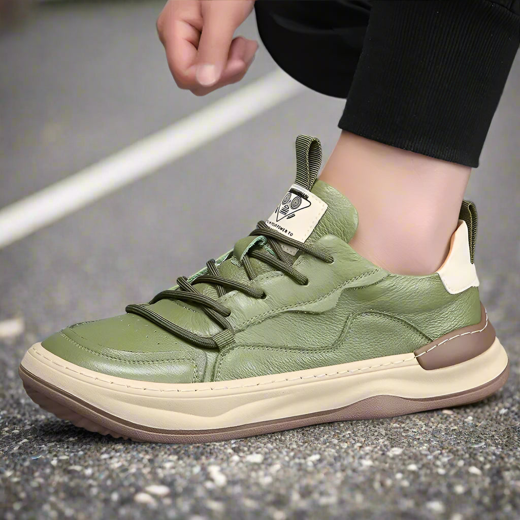 Quentin - Lightweight Solid Color Sneakers for Men