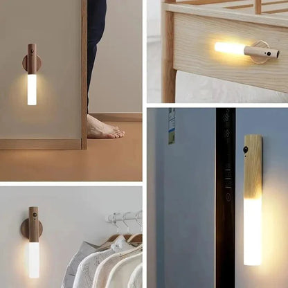 Sleek Rechargeable Smart LED Motion Sensor Night Light