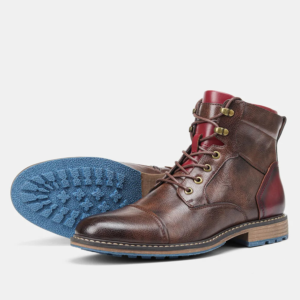 Knox | Timeless Leather Ankle Boots for Men
