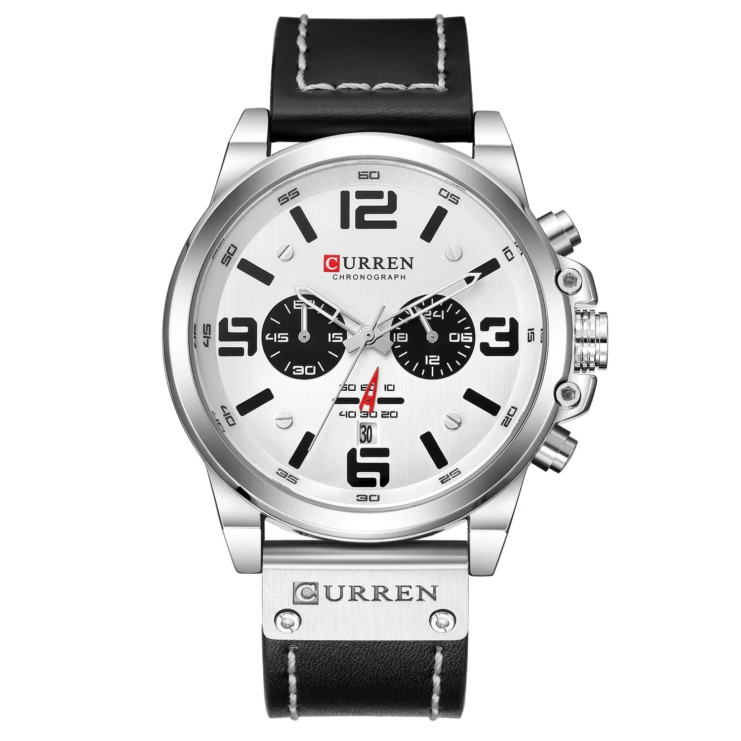 Juniper Men's Luxury Waterproof Leather Quartz Watch