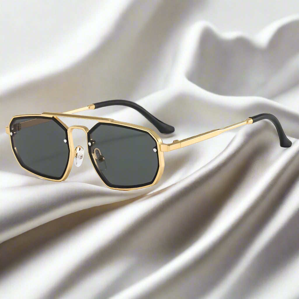 Coastline - Retro Steampunk Sunglasses for Men-Modavendi
