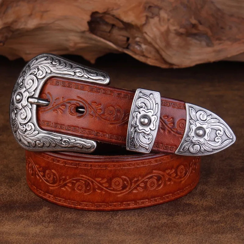 Knoxville Men's Western-Inspired Belt