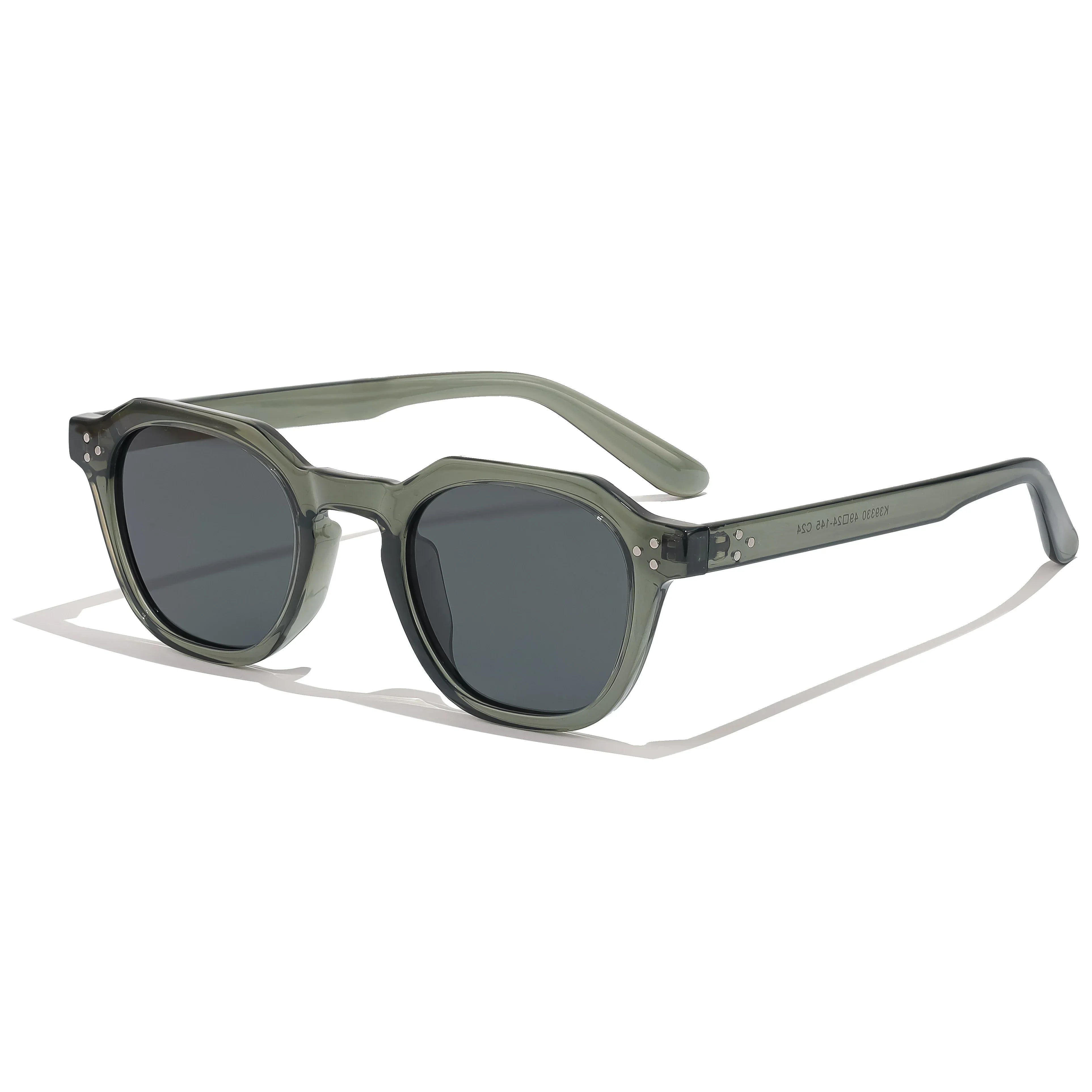 Galle Men's Retro Polarized Sunglasses - Lightweight TR90 Frame