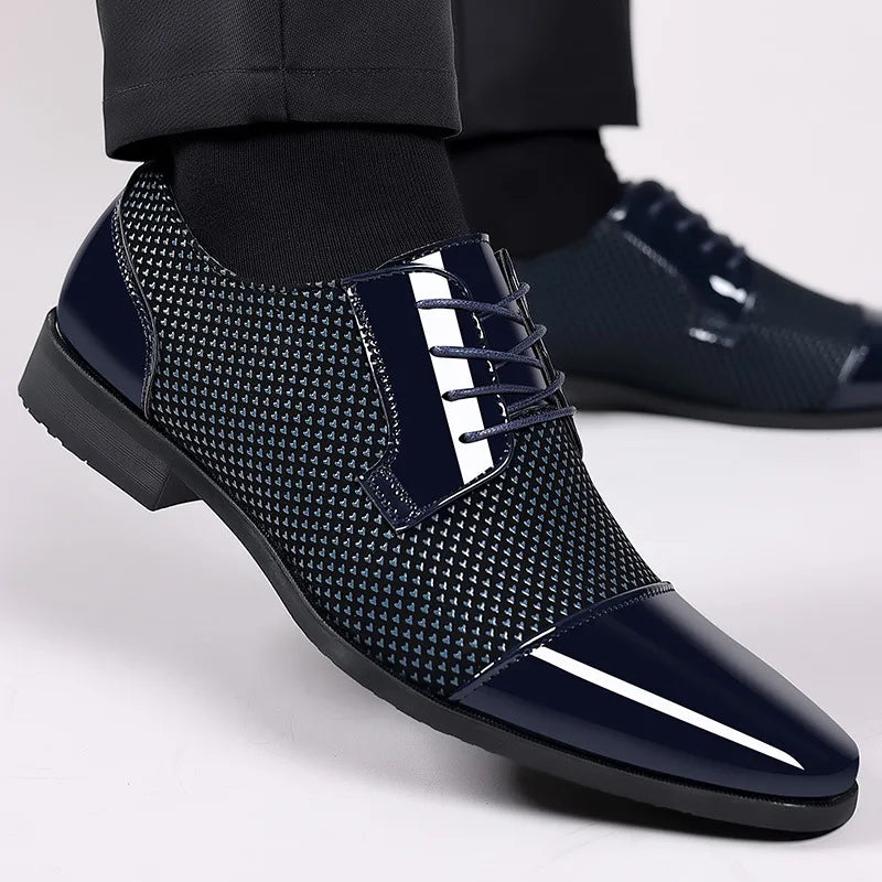 Cloudcroft | Timeless Men's Patent Leather Oxford Shoes