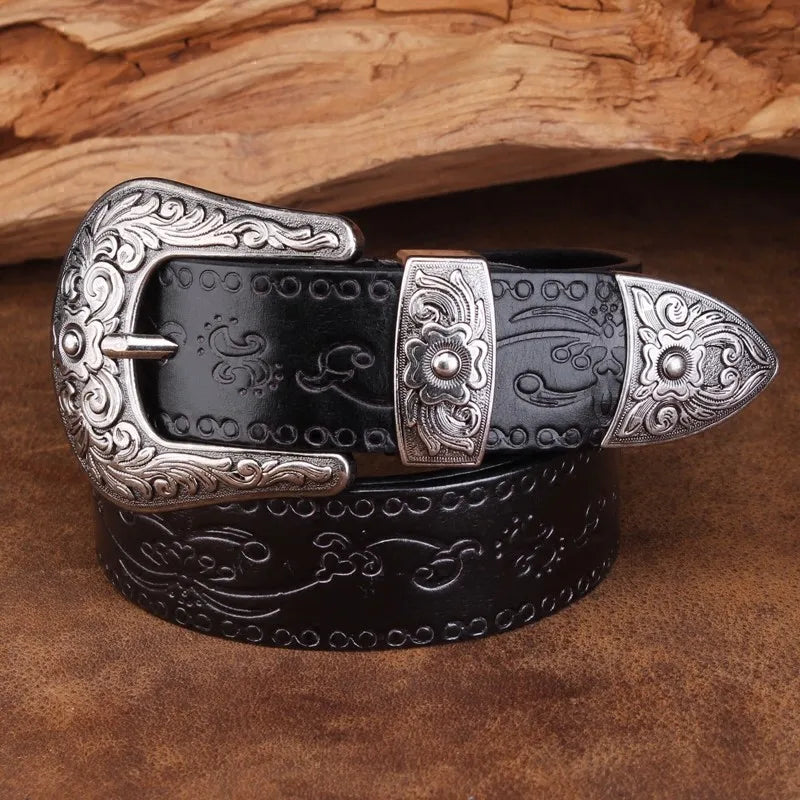 Knoxville Men's Western-Inspired Belt