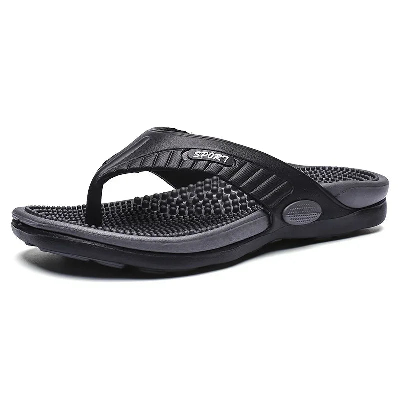 Acre Men's Breathable Massage Flip Flops-Modavendi
