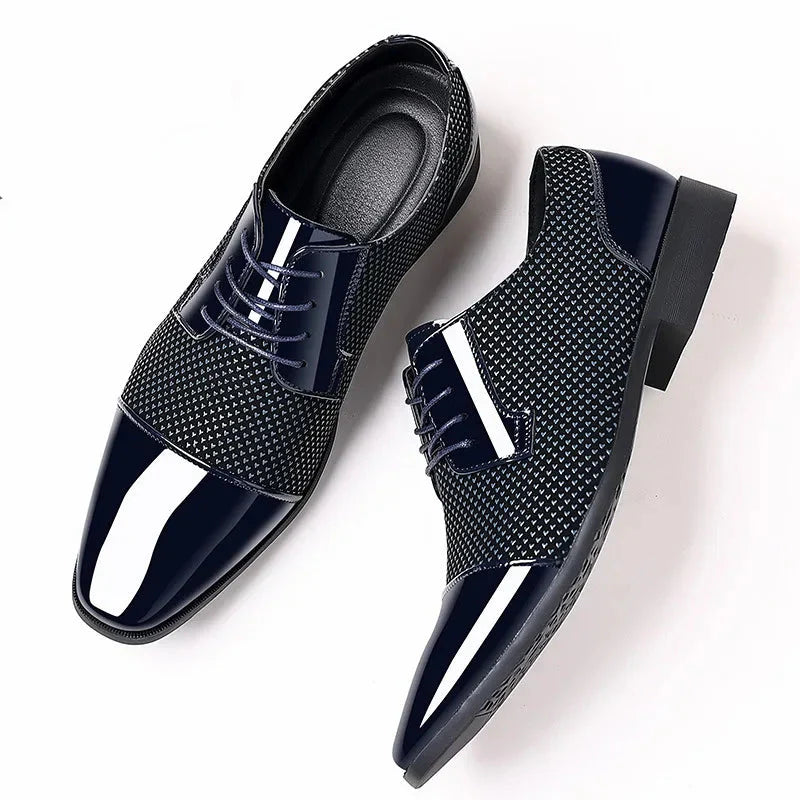 Cloudcroft | Timeless Men's Patent Leather Oxford Shoes