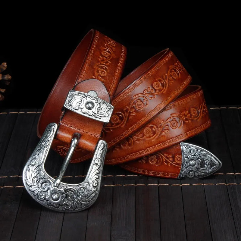 Knoxville Men's Western-Inspired Belt