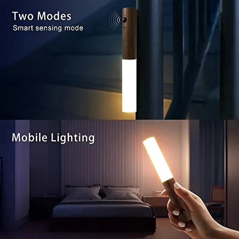 Sleek Rechargeable Smart LED Motion Sensor Night Light