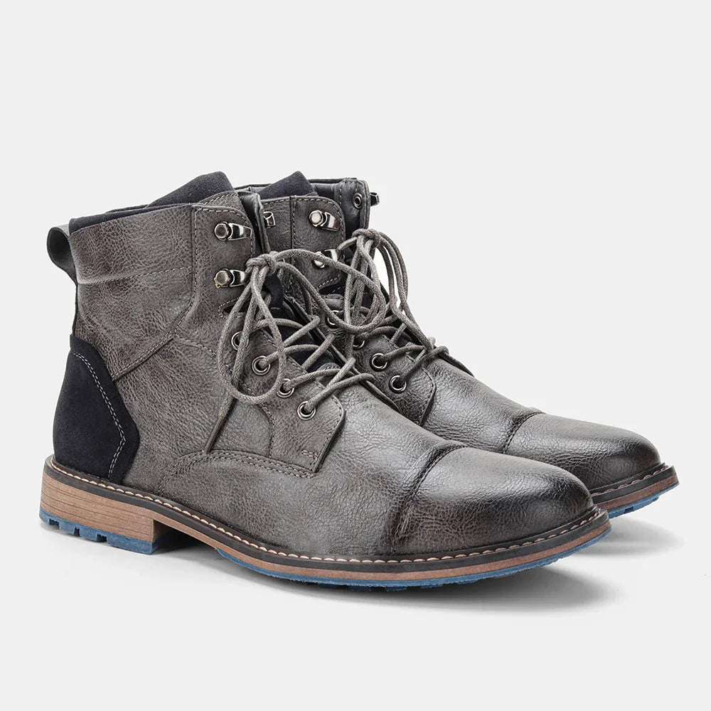Knox | Timeless Leather Ankle Boots for Men