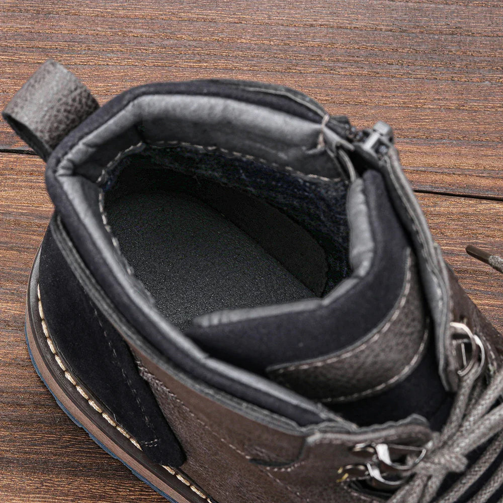 Knox | Timeless Leather Ankle Boots for Men