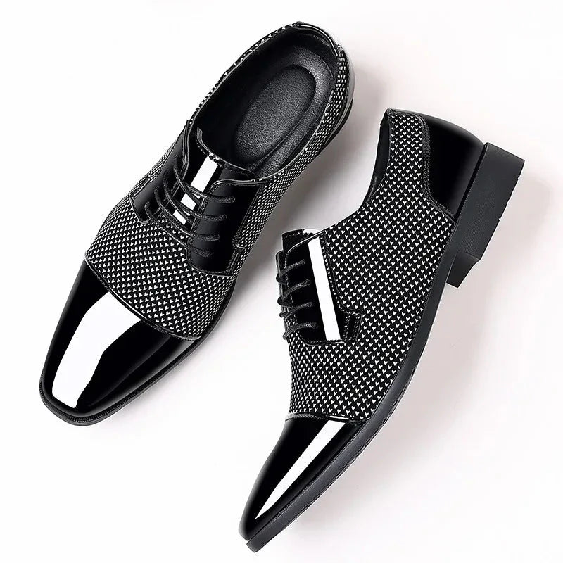 Cloudcroft | Timeless Men's Patent Leather Oxford Shoes