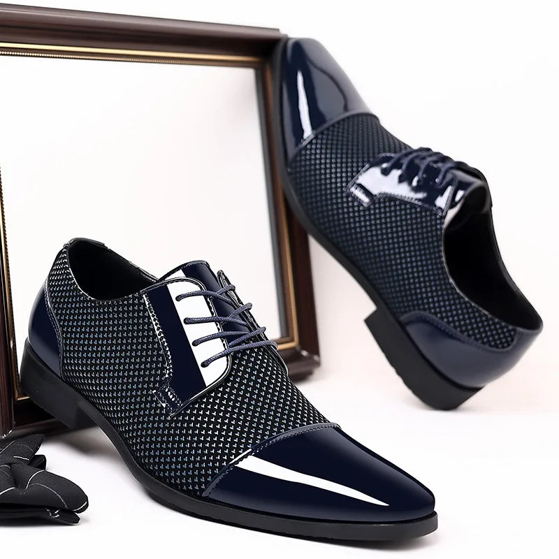 Cloudcroft | Timeless Men's Patent Leather Oxford Shoes