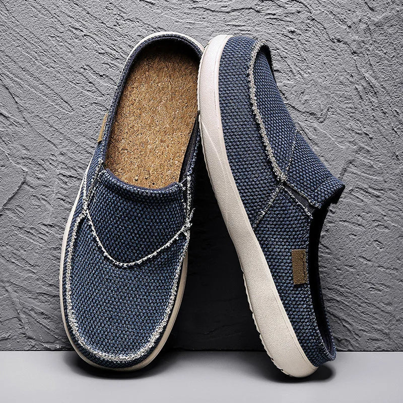 Travis | Men's Breathable Summer Slip-On Canvas Loafers
