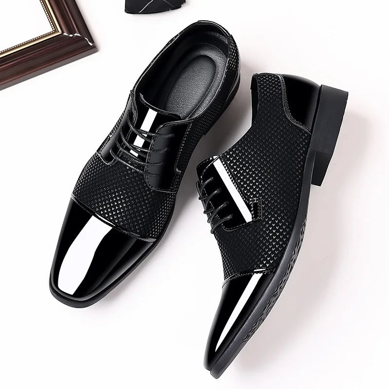 Cloudcroft | Timeless Men's Patent Leather Oxford Shoes