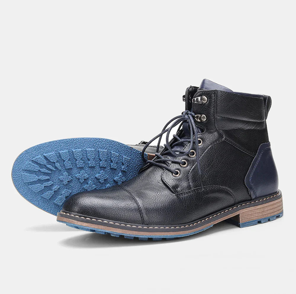 Knox | Timeless Leather Ankle Boots for Men